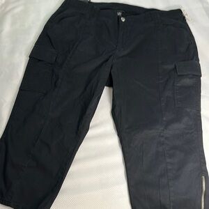 Lane Bryant totally cropped cargo pants